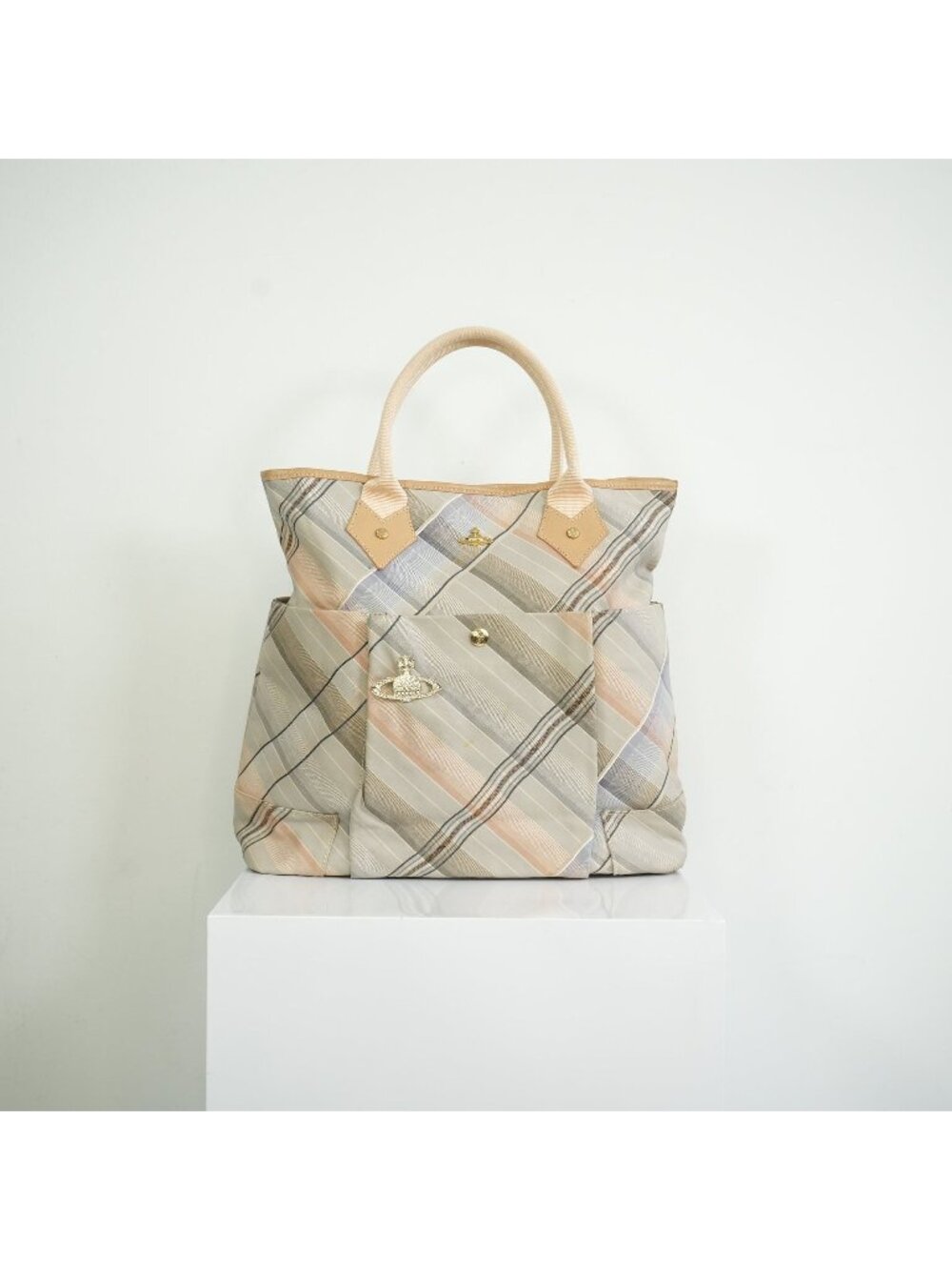 Vivienne Westwood Tartan Tote Bag